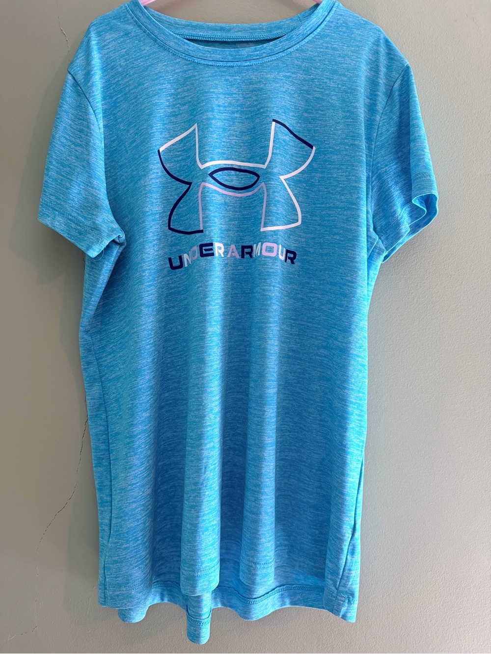 Under Armour Light Blue Performance Short-Sleeve Tee